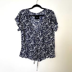 Rails short sleeve blouse